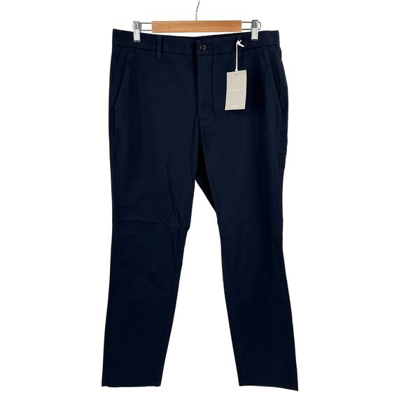 Everlane Uniform the Performance Chino Pant in navy Size 34x30 - Picture 1 of 7